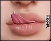 Tx Tongue out Pierced F