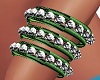 mkl l r green bracelets