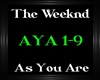 TheWeeknd~AsYouAre