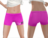 pink diva dance shorts