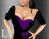 =LV= Purple Sexy Dress