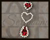 (X)Valentine's earring