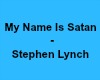 My Name is Satan