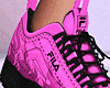 Pink F Shoes. D M