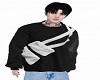 Black White B.Sweater