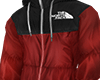 Red NorthFace Wind'