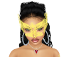 Yellow Masquerade Mask