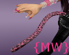 {MW} Pink Cheetah Tail