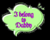 ! Belong 2 Daddy -3 Sign