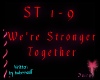 Were stronger together