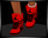 Red Jordans