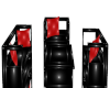 Red PVC Trendy Set