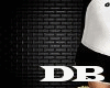 DB BLK/WHITE CAP