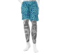 Cyan Shorts Tats