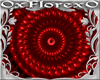 dj light red pvc circle