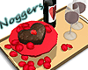 Wine and Cake Wood Tray