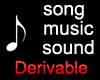 Derivable Sound Music