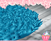 Frozen Blue Glitter Rug