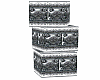 Hammered Silver Boxes