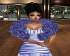 Blue City Fur Coat