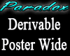 Derivable Poster wide