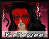 Kei| Red tiger fur-skin