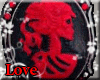 *LS*Red Skeleton Cameo