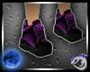 Wedge Sneakers Purple