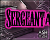 Sergeant At Arms Sign
