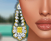Yellow Diamonds Earrings