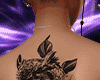 owl A1 Back Tattoo