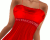 Red Pleated Dress - RL