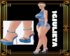 SHOES HEELS BLUE