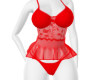MI Red Lace Lingerie