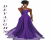 Glisten Purple Gown