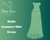 Malia Summer Mint Dress