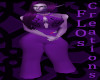 [F]Sexy PantSuit Purple