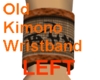 Old Kimono Wristband (L)