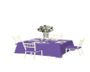 Violet wedding table