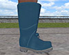 Teal Rain Boots (M)