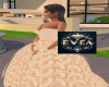 roses cream dress