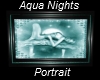 Aqua Nights Portrait