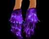 rave purple boots