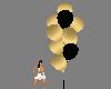 balloons black/ gold