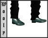 Dress shoes teal