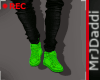 Light green hi top kicks