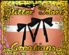 !i! Garters - Black