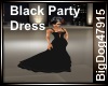 [BD] Black Party Dress