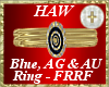 Blue, AG & AU Ring FRRF