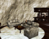 Capone's creme couch set
